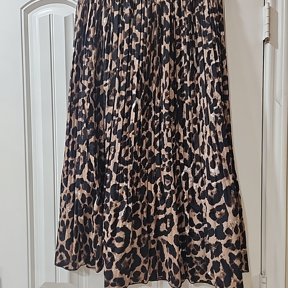 Animal Print Midi Skirt - Picture 2 of 3